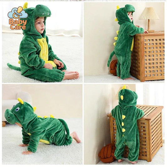 Déguisement dinosaure pyjama bébé