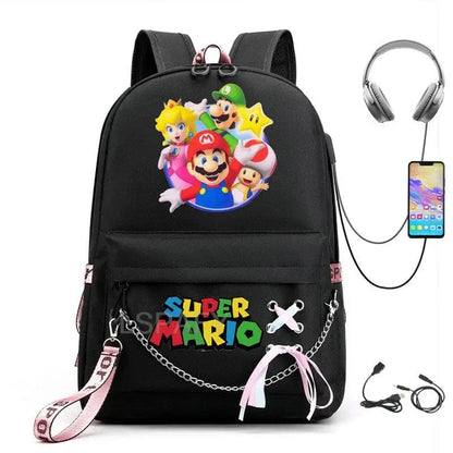 Cartable Mario Princesse Peach