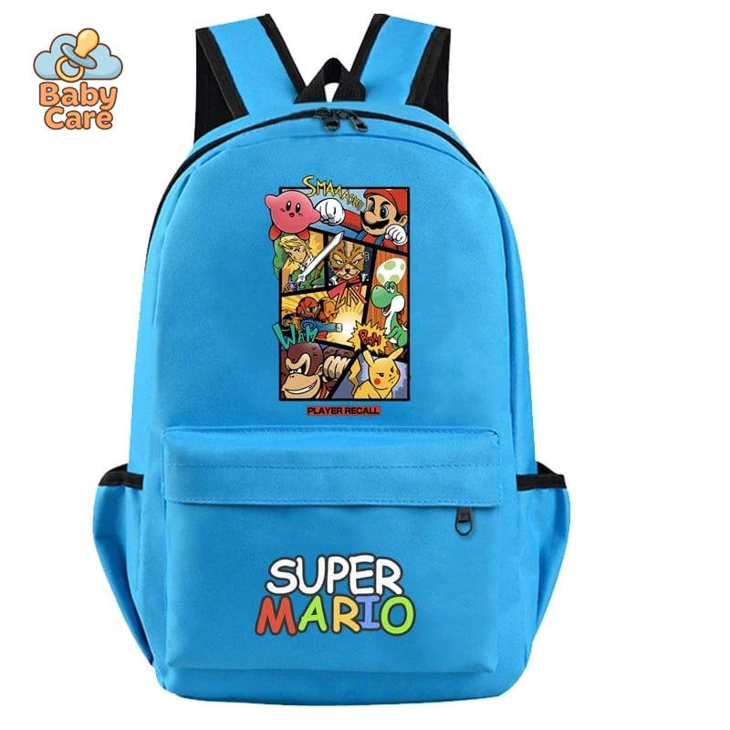 Cartable Mario Imprimé Coloré