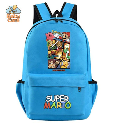 Cartable Mario Imprimé Coloré