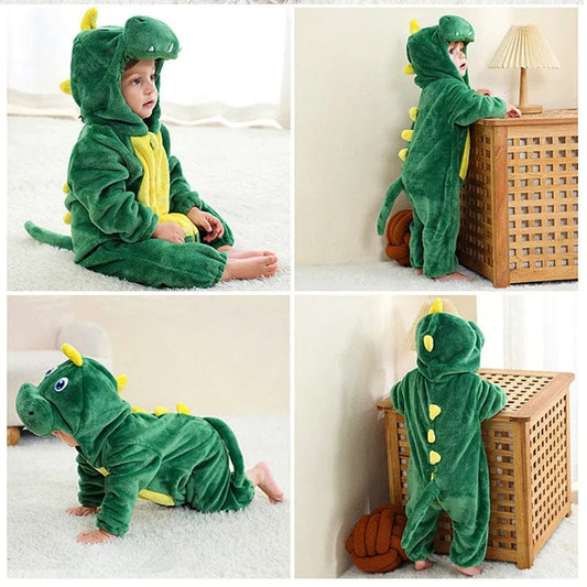 Déguisement dinosaure pyjama bébé