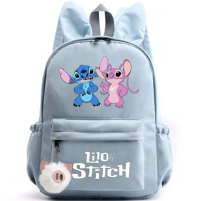 Cartable Stitch avec Porte Clé