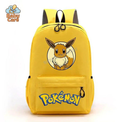 Cartable Pokemon Coloré Grande Capacité
