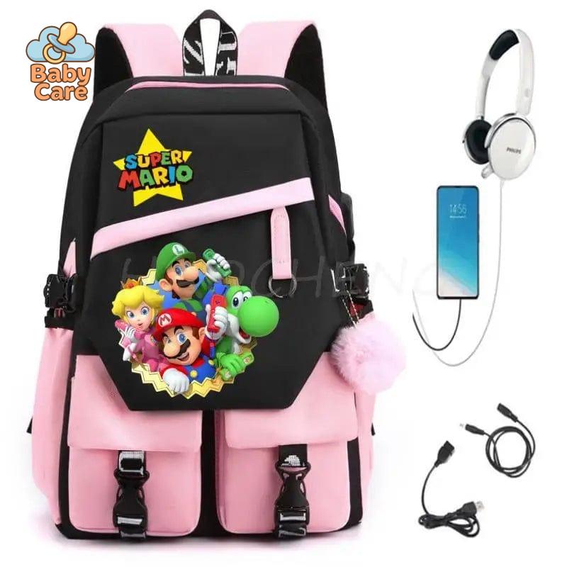 Cartable Mario Intelligent Grande Capacité