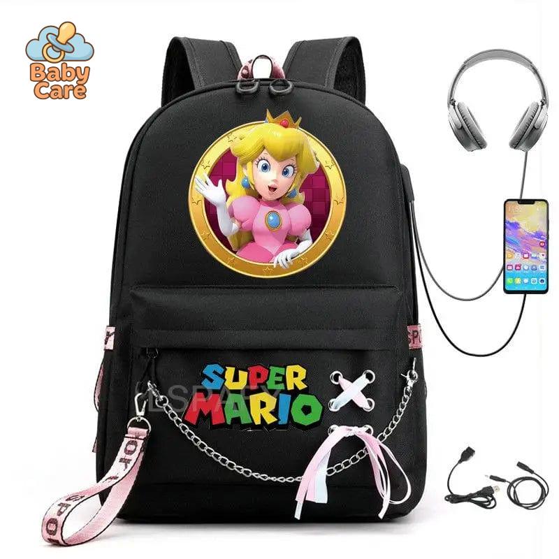 Cartable Mario Princesse Peach