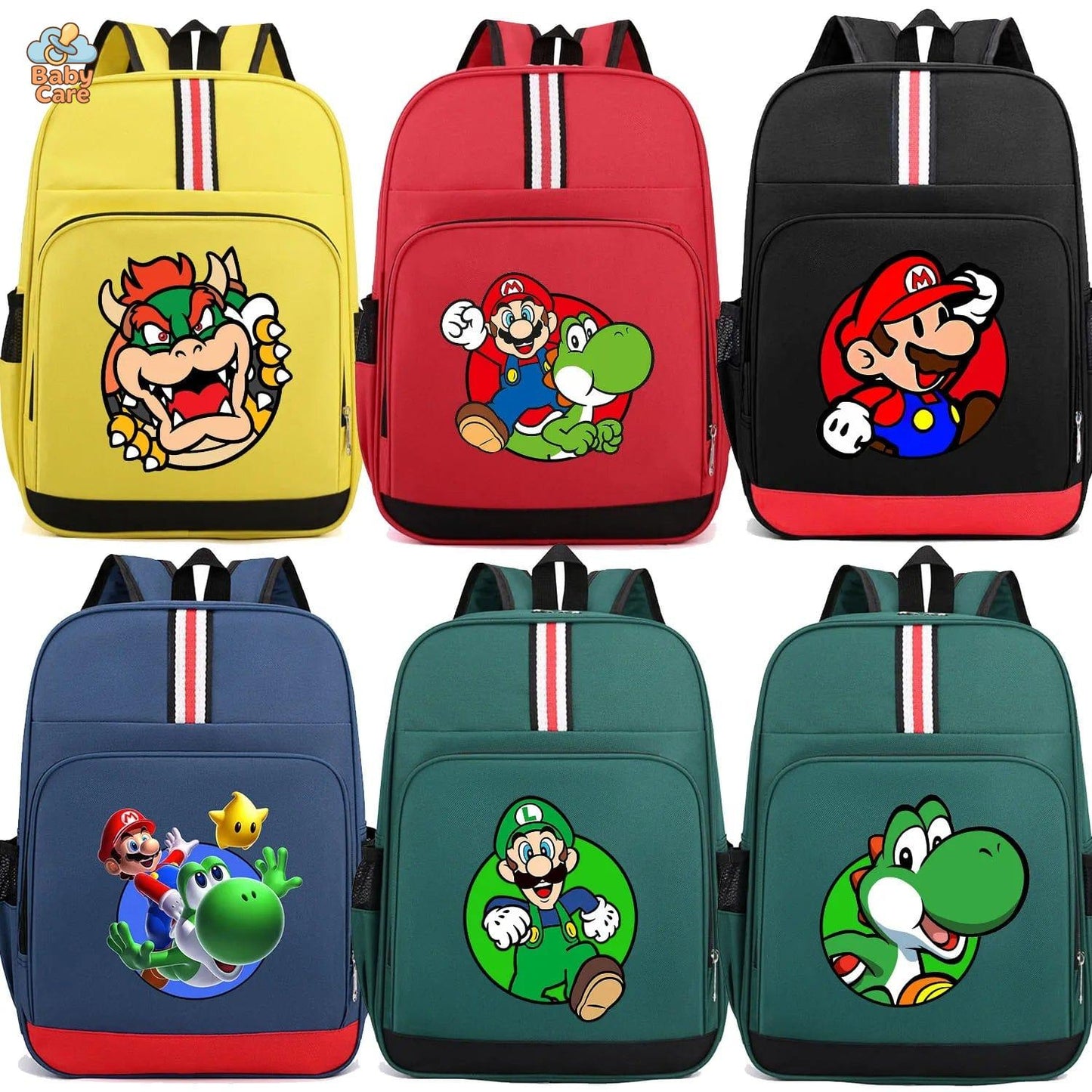 Cartable Mario Jeu Vidéo