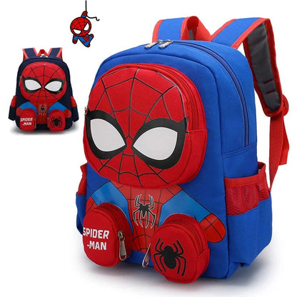 Cartable Spiderman 3D Poches Pratiques