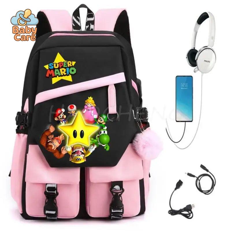 Cartable Mario Intelligent Grande Capacité