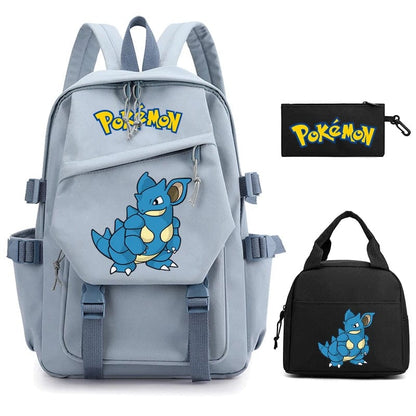 Cartable Pokemon Sac d'école Spacieux