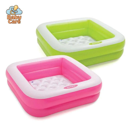 Piscine bébé et enfant gonflable carré confort