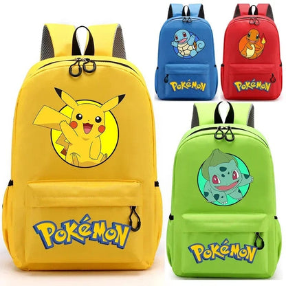 Cartable Pokemon Coloré Grande Capacité