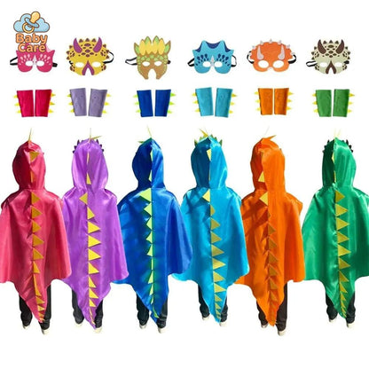 Déguisement dinosaure enfant cape et masque