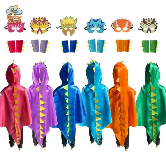 Déguisement dinosaure enfant cape et masque