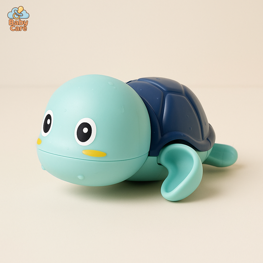 Tortues nageuses mécaniques - vue de face