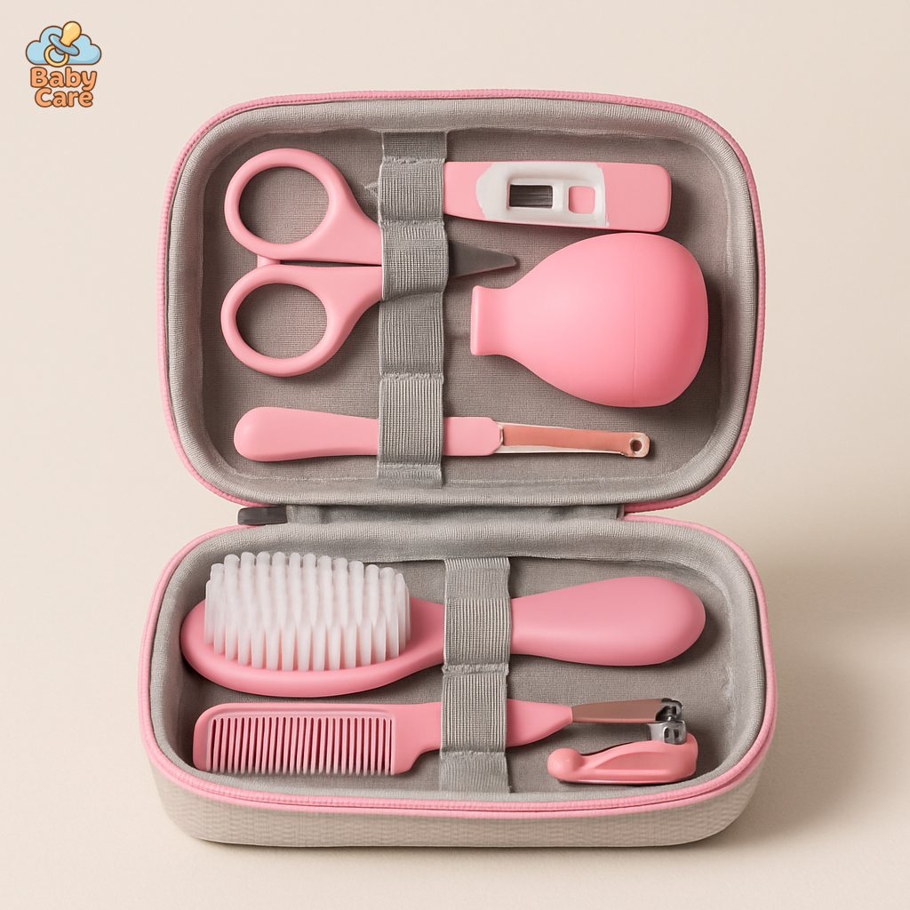 Trousse de soin bébé 20 pièces - vue de face