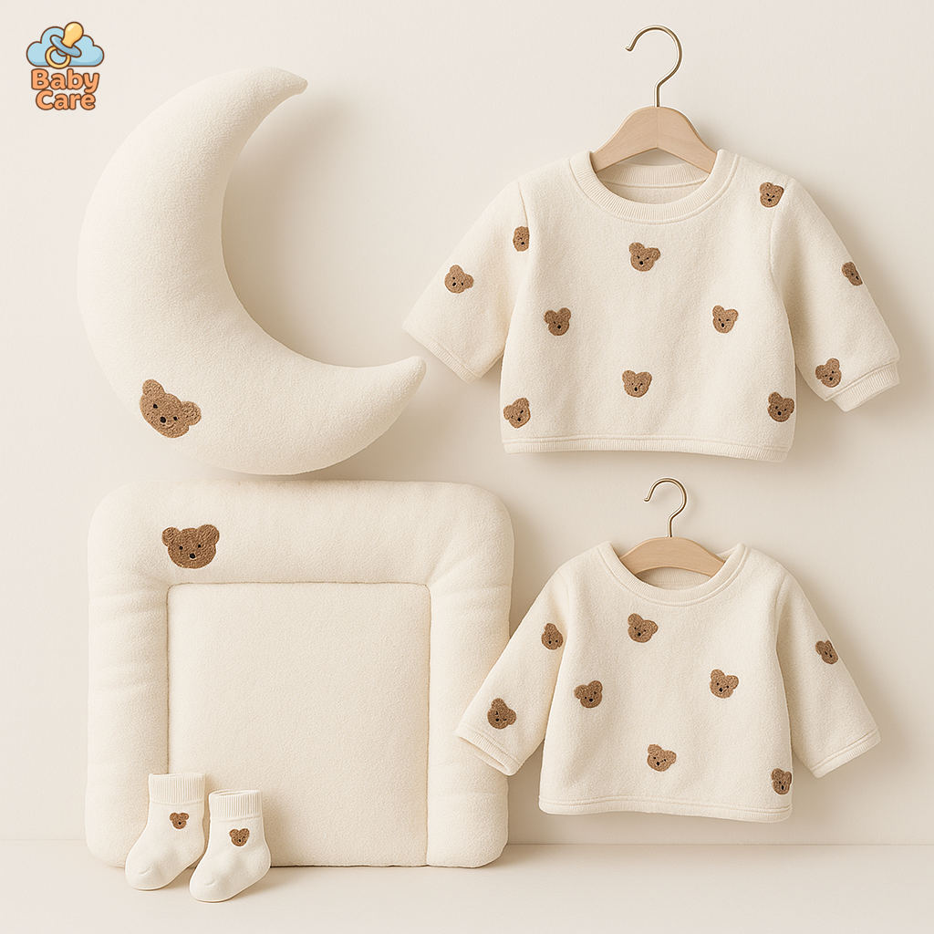 Coussin d’Allaitement Ourson - vue de face