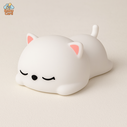 Veilleuse chat Tigrou - vue de face